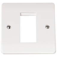 CLICK MODE 1 GANG SINGLE APERTURE MEDIA PLATE