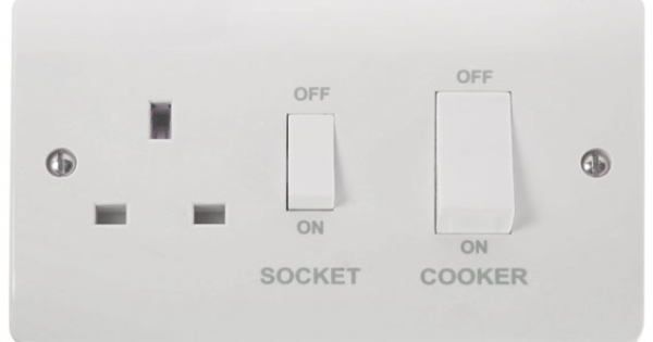 CLICK MODE 45A 2 GANG COOKER CONTROL UNIT