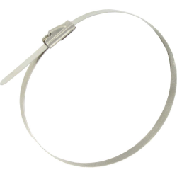 150MM X 4.6MM STAINLESS STEEL TIES (100 PACK)