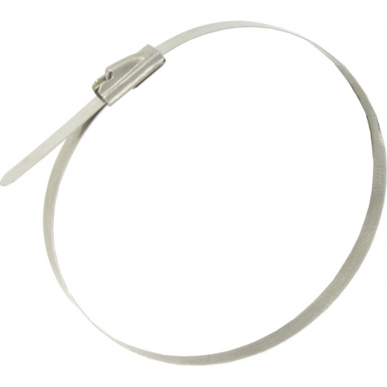 150MM X 4.6MM STAINLESS STEEL TIES (100 PACK)
