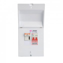 FUSEBOX 100A METAL FUSED MAIN SWITCH c/w 63A, 80A & 100A FUSES