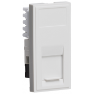RJ45 CAT6 WHITE MODULE 25MM X 50MM