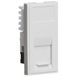 RJ45 CAT6 WHITE MODULE 25MM X 50MM