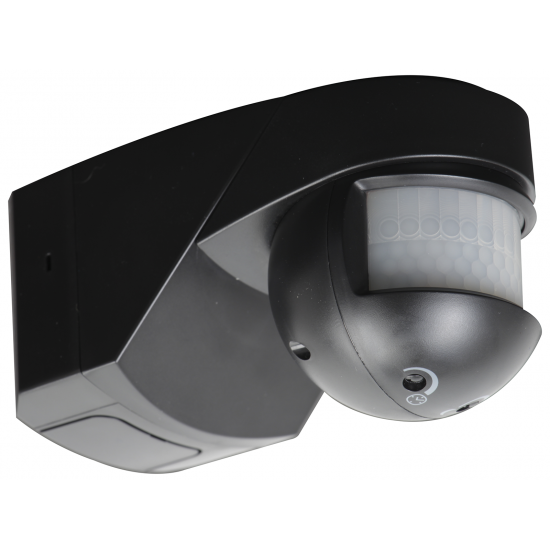 ML KNIGHTSBRIDGE IP55 200&deg; PIR 225W LED (BLACK)