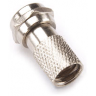 F PLUG TWIST ON INT/DIA 6.35MM FITS SAT/CABLE