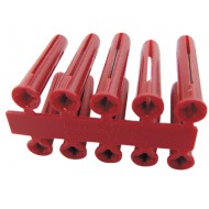 RED FIXING PLUG (BOX OF 100)