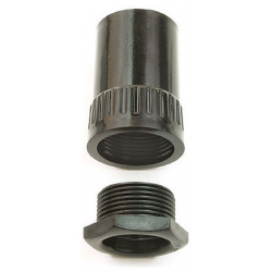 20MM ADAPTOR - FEMALE THREAD & MALE BUSH BLACK