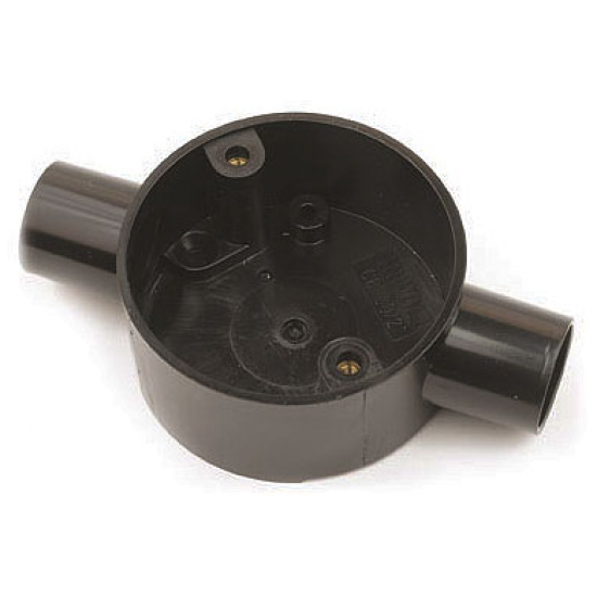 20MM THROUGH BOX - BLACK