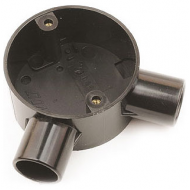 20MM ANGLE BOX - BLACK