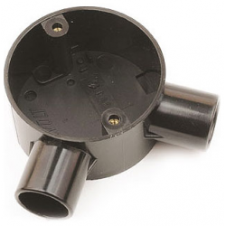 20MM ANGLE BOX - BLACK