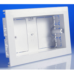 UNIVOLT MIB 2 GANG OUTLET BACK BOX
