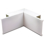 UNIVOLT 100MM X 100MM TRUNKING INTERNAL BEND / ANGLE
