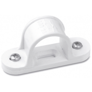 20MM SPACER BAR SADDLE WHITE