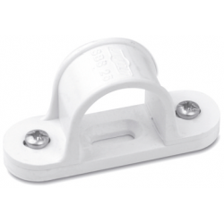 20MM SPACER BAR SADDLE WHITE