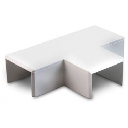 YT5 40MM X 40MM TRUNKING FLAT TEE