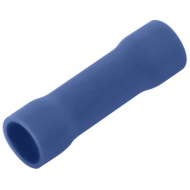 BLUE 2.5MM INSULATED BUTT SPLICE CRIMP TERMINAL (100 PACK)