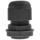 UNICRIMP 25MM BLACK NYLON TRS GLAND 13-18MM HOLE IP68 **SOLD PER 1 GLAND**