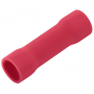 RED 1.5MM INSULATED BUTT SPLICE CRIMP TERMINAL (100 PACK)