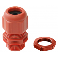 20MM RED NYLON TRS GLAND 7.5MM-14MM HOLE IP68 **SOLD PER 1 GLAND**